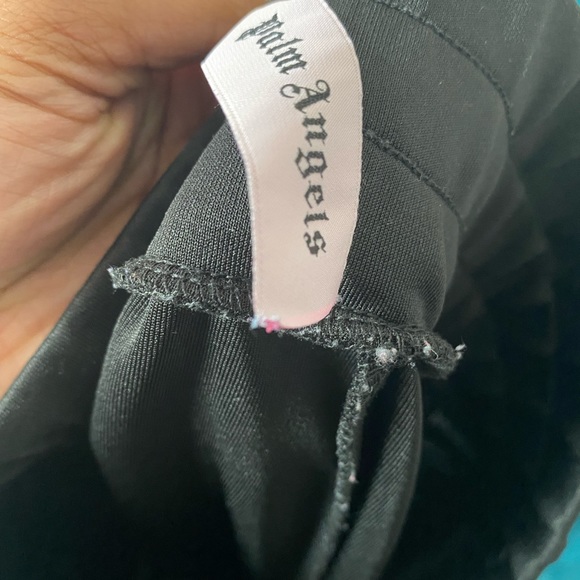Palm Angels Black Logo Over Leggings - Picture 4 of 4